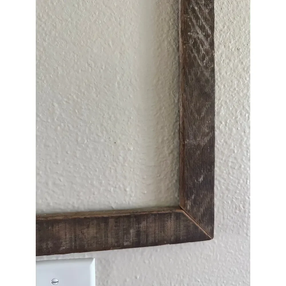 Rustic Homestead minimalist frame 8x10 western raw wood antique home decor photo